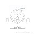 NBR diyafram DMF-Z-50S için Pulse Jet Vana